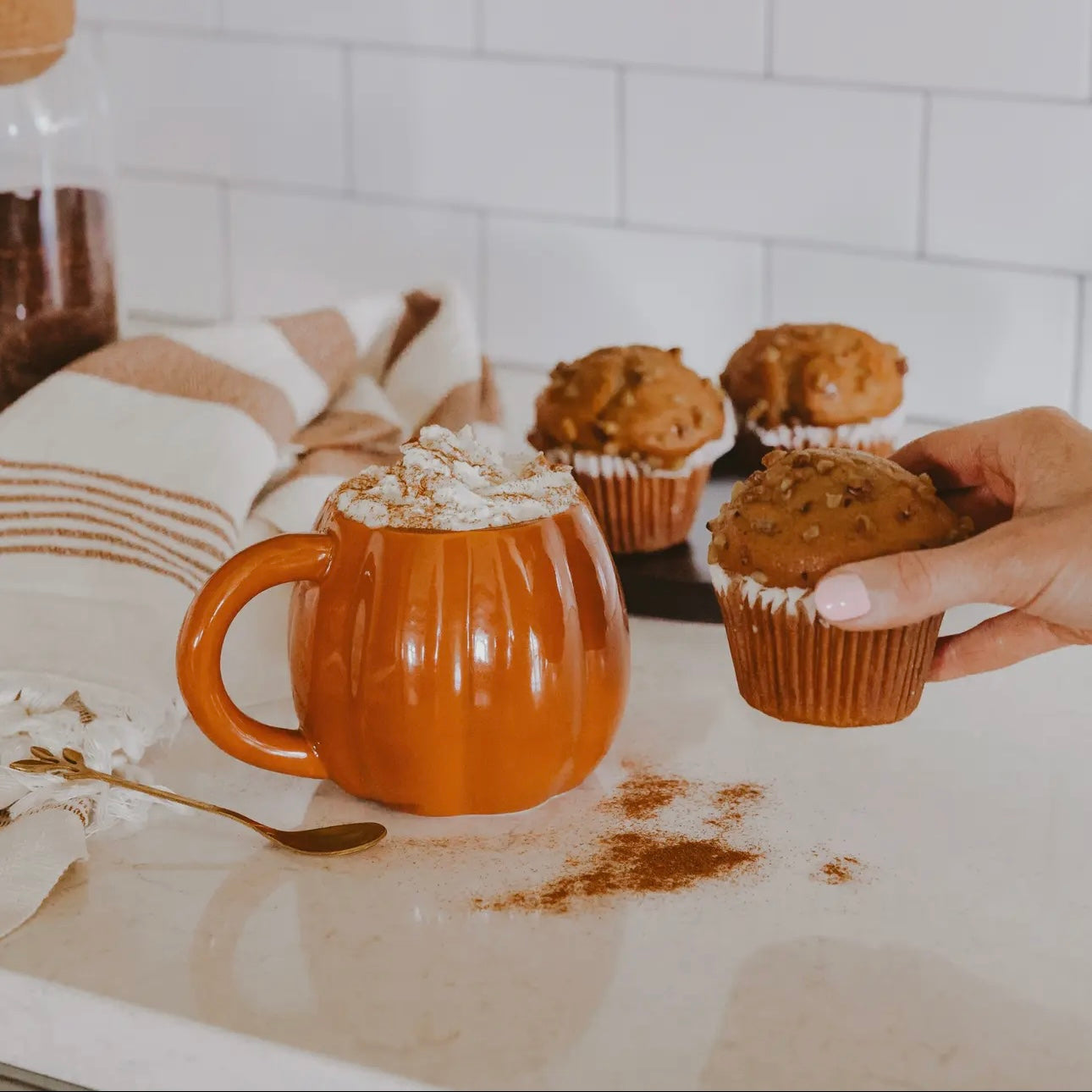 Orange Pumpkin Mug