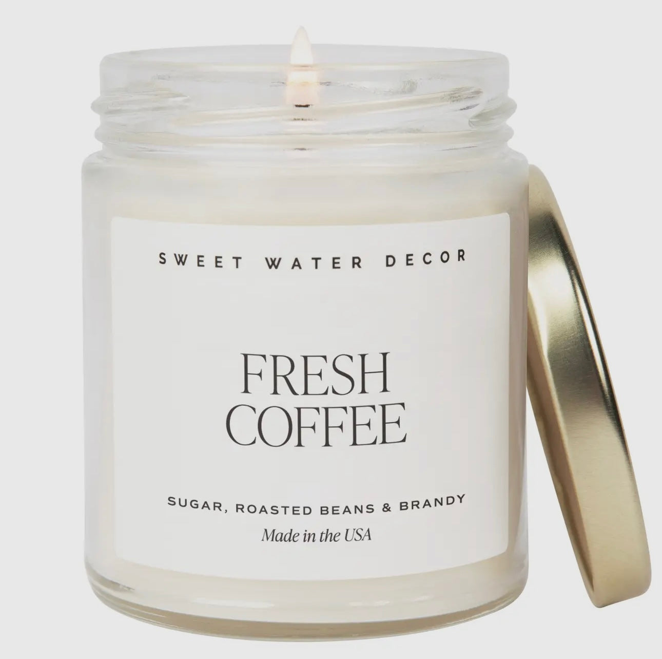 Fresh Coffee 9oz Soy Candle