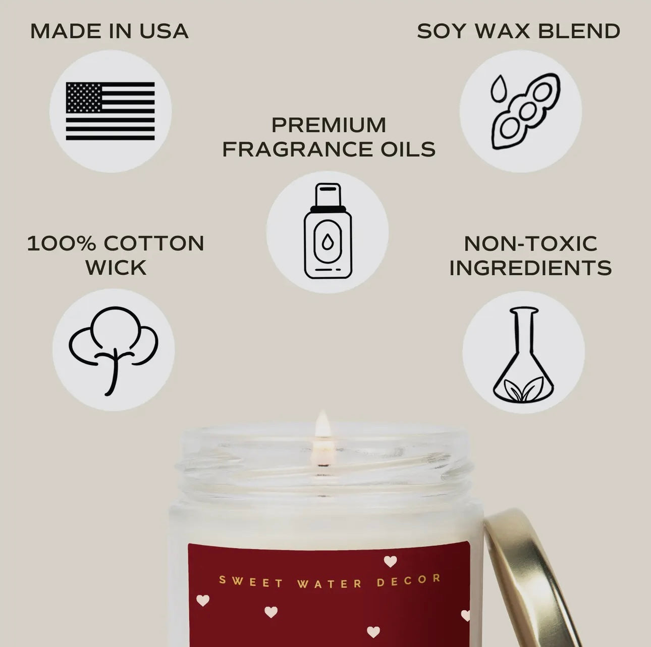 Love You 9oz Soy Candle