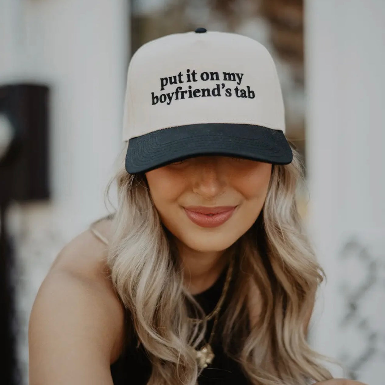 Put It On My Boyfriend’s Tab Vintage Hat